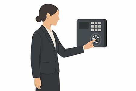 Biometric capture for payroll